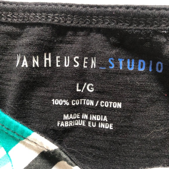Van Heusen Sleeveless Top, Sz Lg - Picture 2 of 4